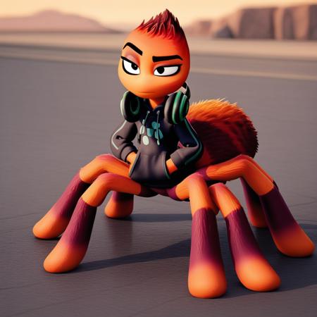 ms, Tarantula / webs (the bad guys) V1