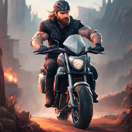 David Harbor riding a motorcycle

SCG768-Euphoria