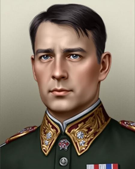 Hoi4 portrait style Flux1 v1.0