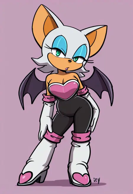 Rouge The Bat (Game-Accurate) [Illustrious]