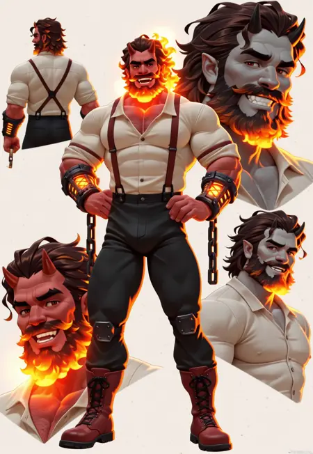 Gideon Coal - Legends of Avantris (COMMISSION)