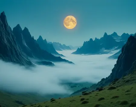 80s Fantasy (Landscape) (SDXL) (AD)