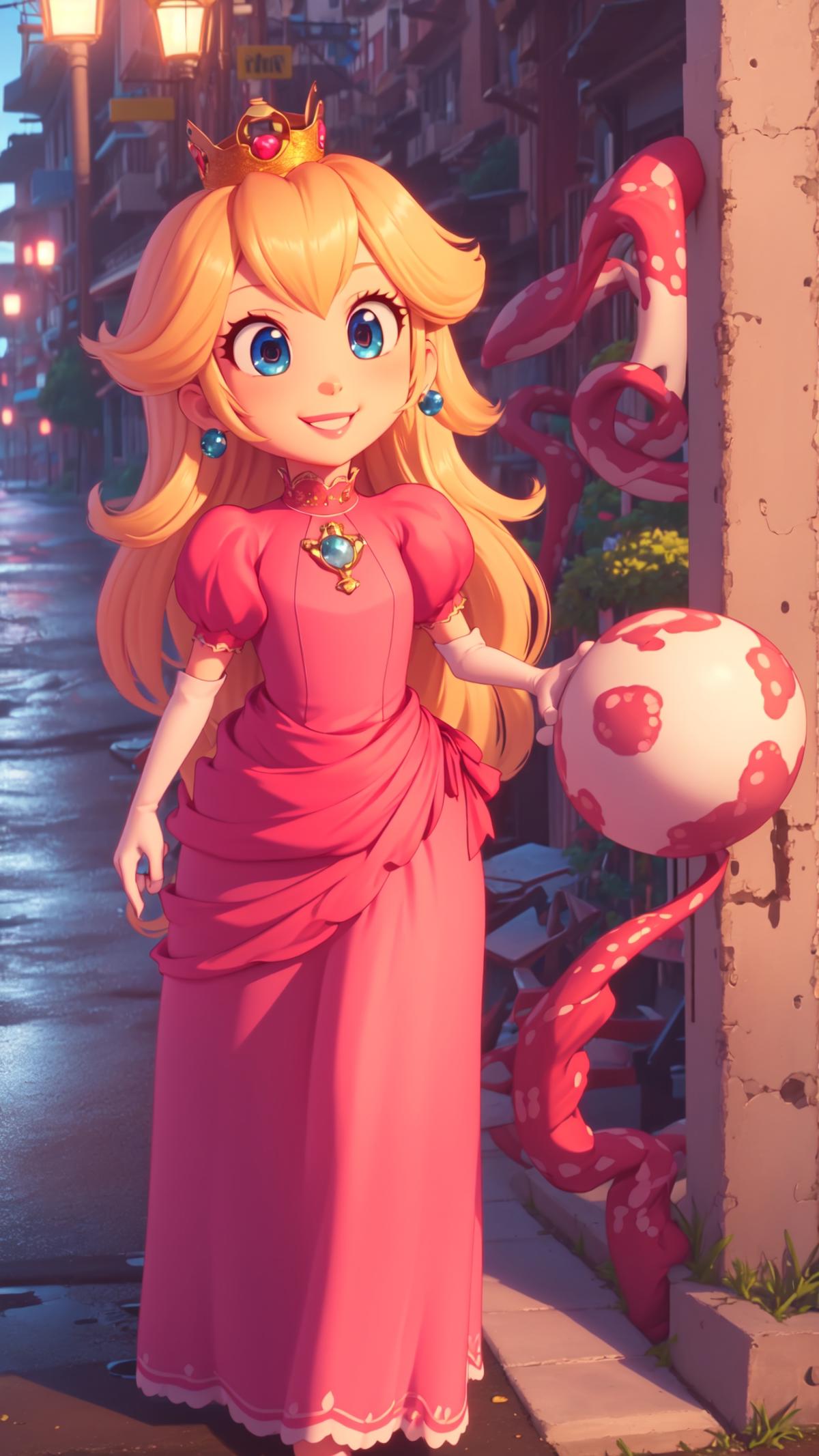 princess peach - The Super Mario Bros. Movie - movie like image by marusame