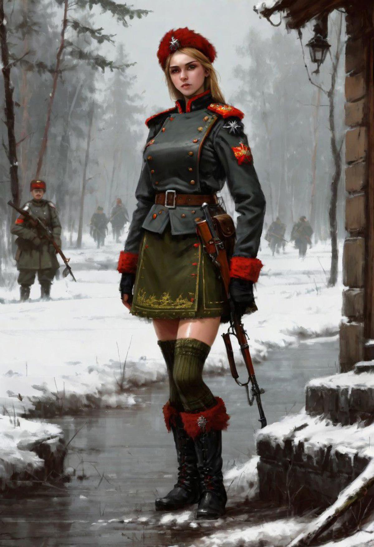 Essenz - Jakub Rozalski [1920+ - Scythe - Iron Harvest] (Style LoRa for SDXL 1.0) image by ibraxin1453