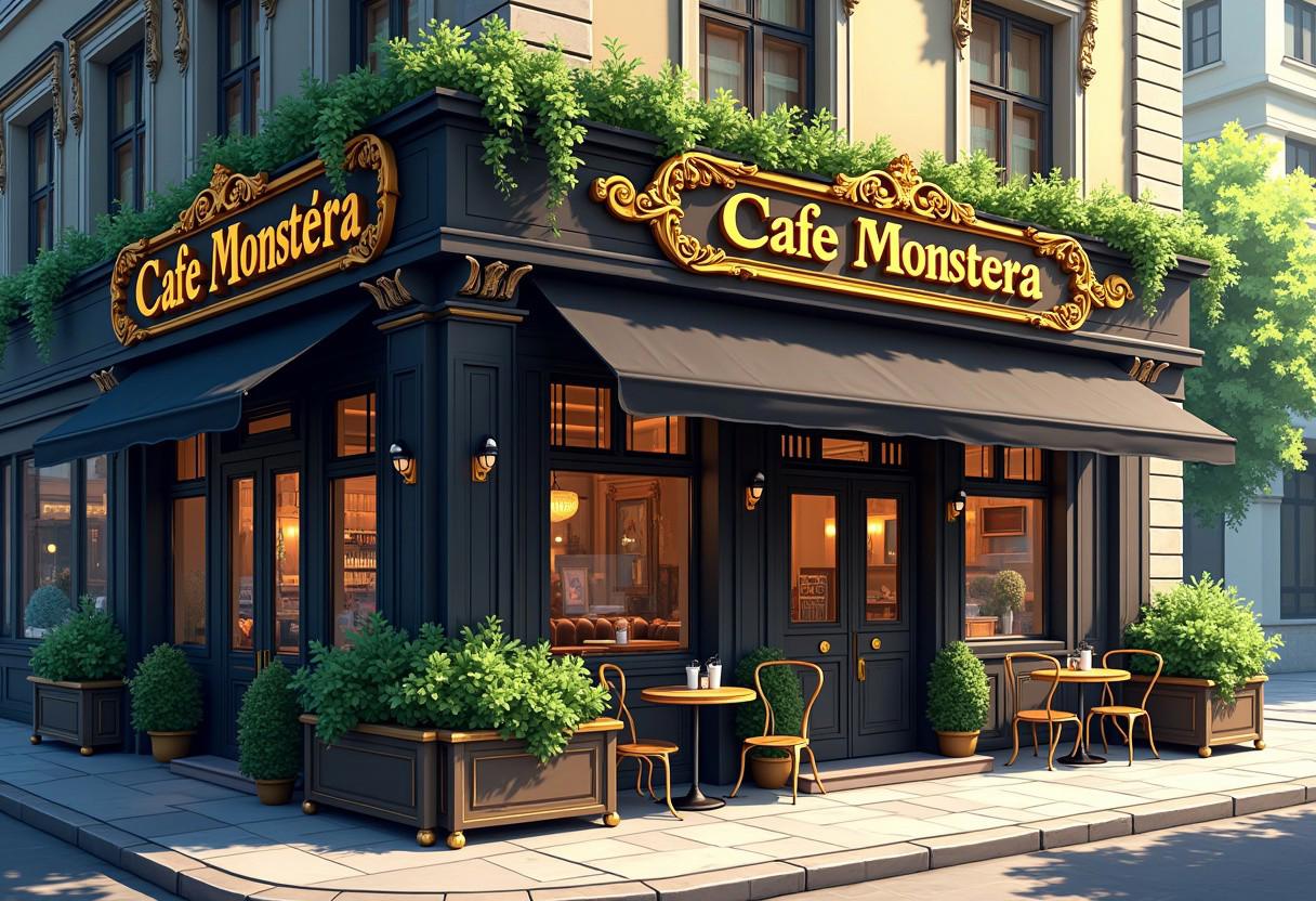 Cafe Monstera - The Door of New Life and New Love