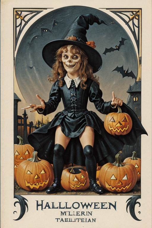 Halloween postcards from the early 1900s image by j1551