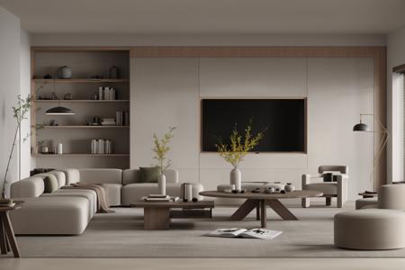 best quality, masterpiece, Interior design, ohty_wabi-sabi, <lora:ohty_Wabi-Sabi_V2-000006:0.75>,livingroom,  <lora:add_brightness:-1>