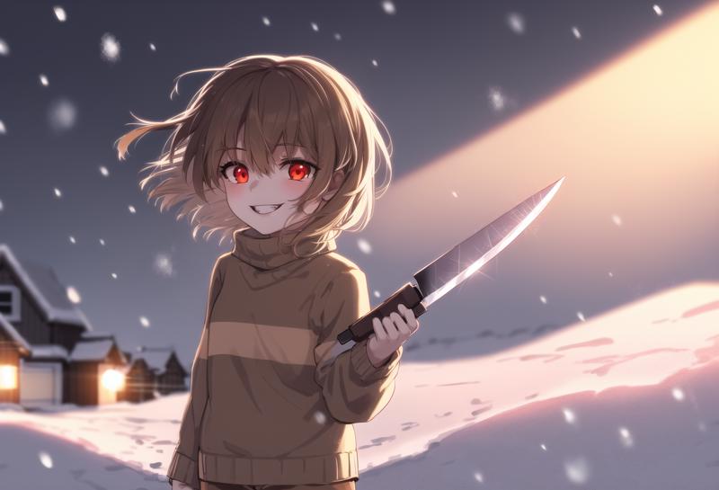 ChumpyChoo] Chara (Undertale) LoRA - AIEasyPic