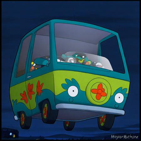 mystery machine van V1