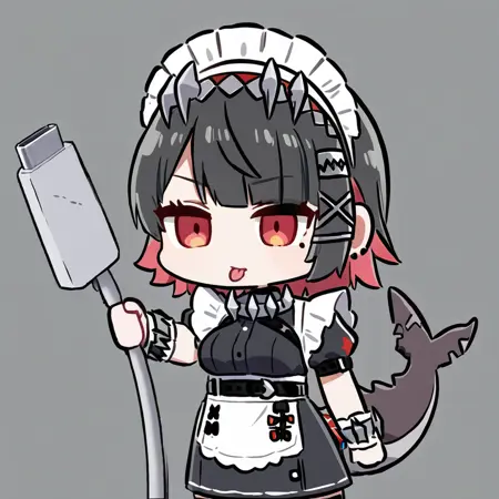 呐~给你充 meme holding charging cable [a31 | pony]