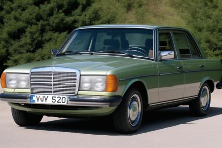Mercedes Benz W123 - German classic saloon car v1.0