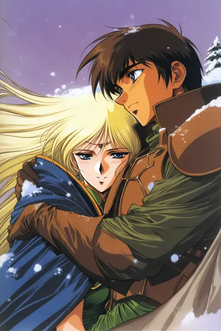 [XL] yuuki nobuteru/结城信辉 《Record of Lodoss War》/《罗德岛战记》 《The Five Star Stories》/《五星物语》-Deedlit -Artist Style