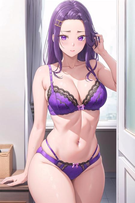 SayuriAkino purple_eyes purple_hair