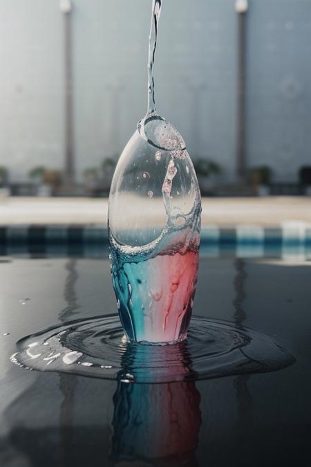 abstract neon, diamond, gorgeous, lazypos,aesthetic,extremely aesthetic,masterpiece,flowing,pool of liquid,overflowing,made of l1qu1dp34rl,pastel colors,rainbow,,no human, close up,macro photography,macro photo,liquid,filled,filled with liquid,liquid pouring from watch,oozing,<lora:liquidpearlXL_r1:1>,
