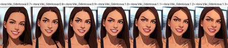 sharp,perfect quality,4K,8K,realistic,<lora:Viki_Odintcova:0.7>,(viki:1.2), brown eyes,long hair,detailed,portrait,smile,tattoo