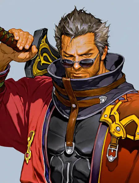 Auron - Final Fantasy X (PonyXL+Illustrious)