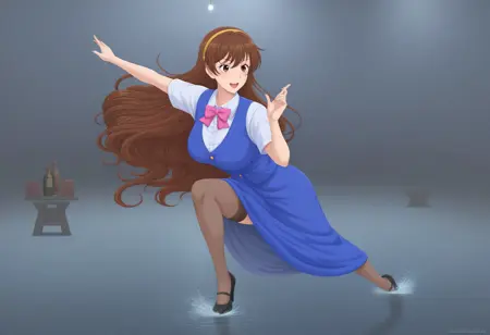 Character - Saori Ecchi (Illustrious)