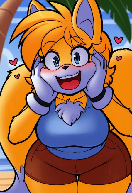 Miles Tails Prower - (by Superbunnygt)