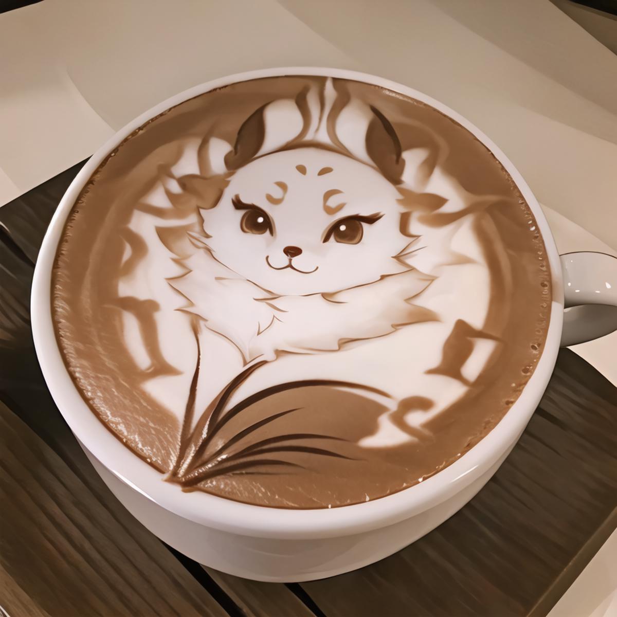 Latte Art | Concept LoRA image by FallenIncursio