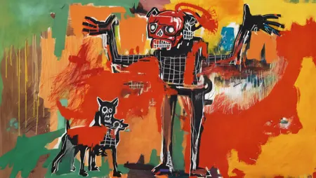 Jean-Michel Basquiat SDXL 1.0 art style lora