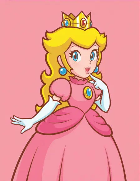 Princess Peach (Super Princess Peach)