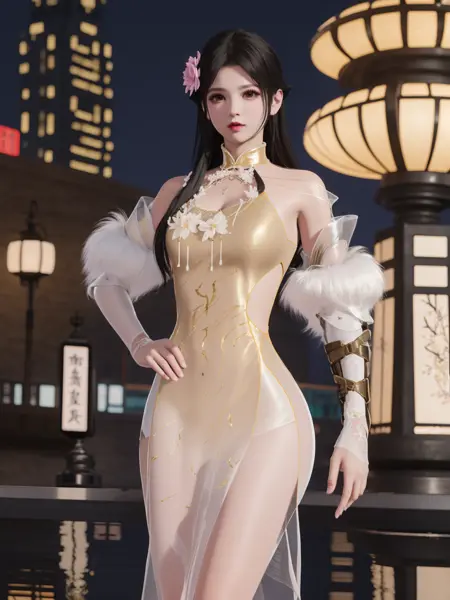 永劫无间_殷紫萍_新倩女幽魂-长天藏锦_Naraka: Bladepoint_Ying Ziping