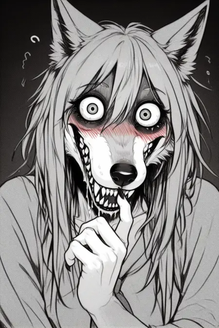 Yandere Wolf Stare - Illustrious/NoobAI