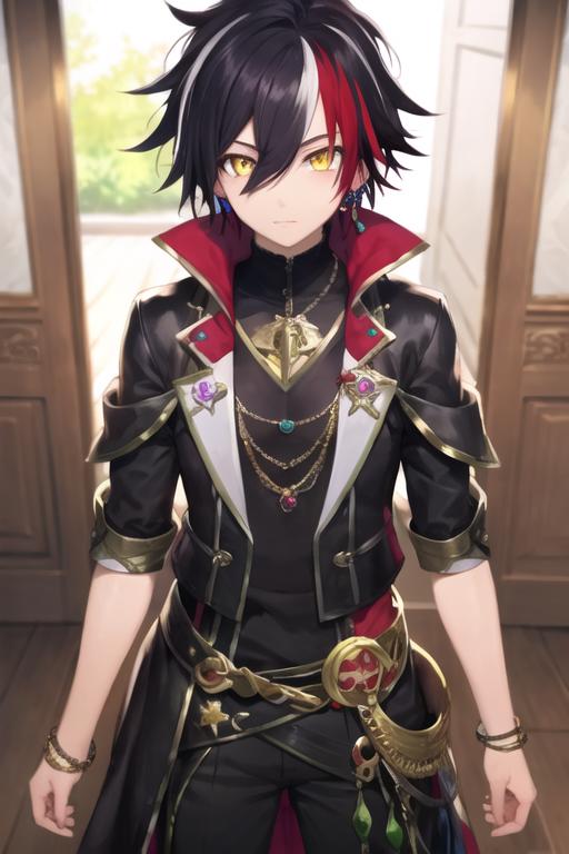 Anime Boy - Prince of Darkness Anime Name: Zero Chronicle