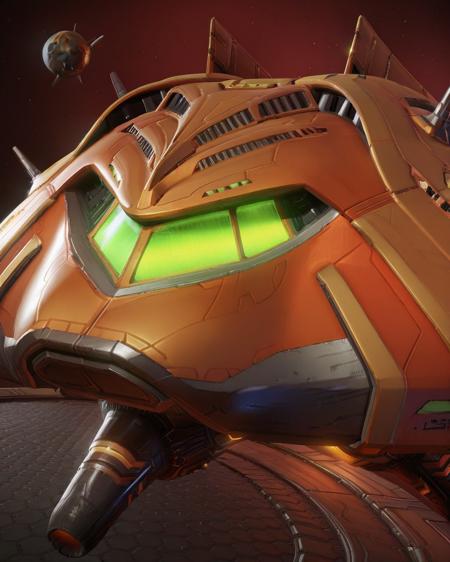 Samus Spaceship (Illustrious/Concept) from Metroid Prime v1.0 Illustrious