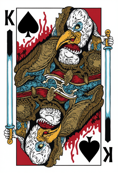 Playing Card Pictures - [FLUX] v0.2