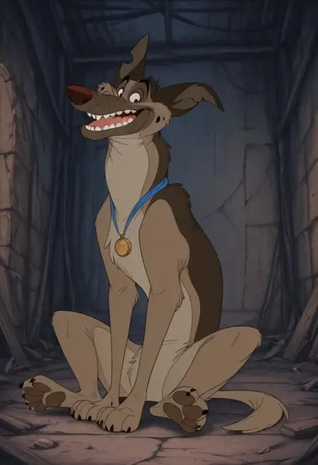 Charlie Barkin (All Dogs Go to Heaven, 1989) [Illustrious]