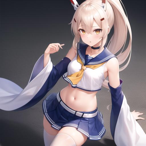 绫波-碧蓝航线（Ayanami-Azur Lane） image by King_Dong