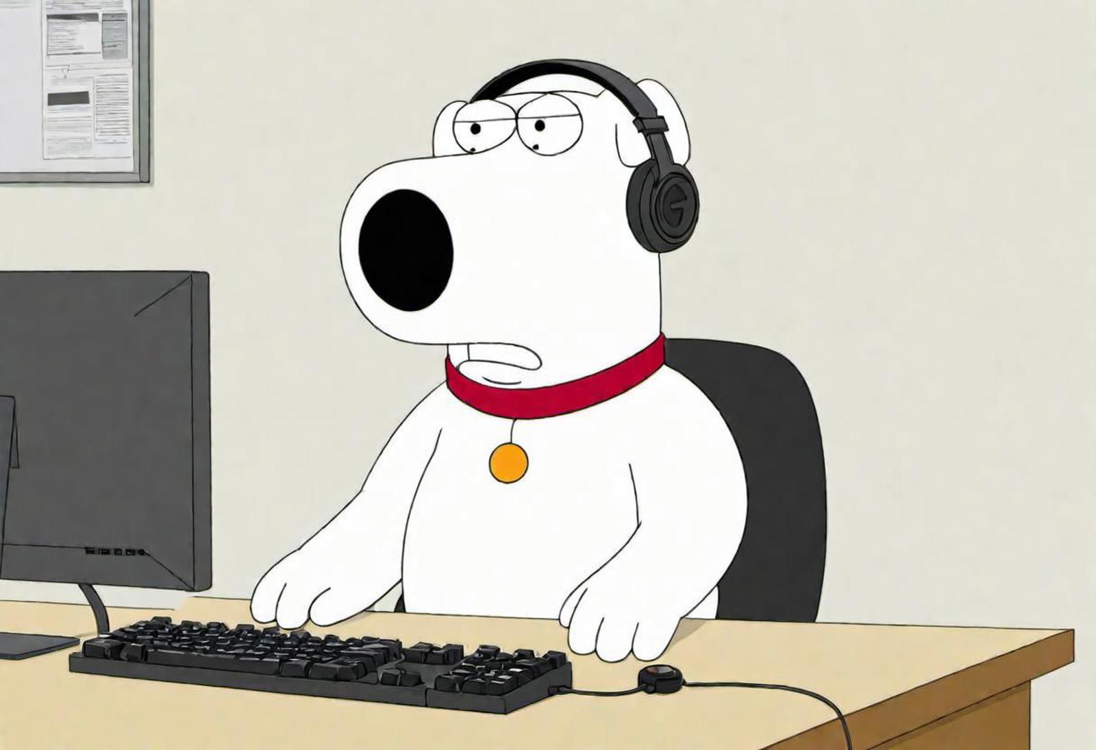 Brian Griffin - SDXL image by saltee7