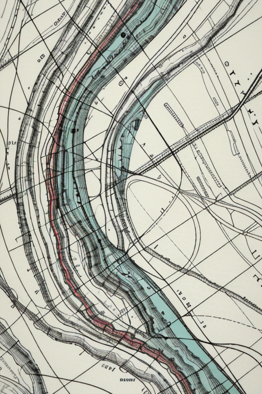 Harold Fisk's meander maps image by j1551