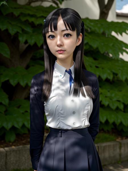 (realistic, professional photo:1.1), SuguhaRW, detailed hair, detailed eyes, pretty face, skirt, <lora:SAO-Girls-Real-RS:1>