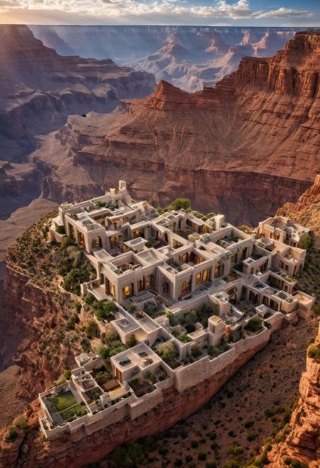 (The colonial city of the future, in the mist-filled Grand Canyon, on an unknown Earth-like planet, 2 moon on sky, Spaceship flight connects colonies:1.3), (Richard Meier:1.2), (Mario Botta:1.3), (avant-garde, future, reality, science fiction, photorealistic), (modern architecture:1.2), 
(Large Files, Ultra Realistic, 8K, 16k, FHD, HD, VFX, Perfect, Photography, composition, Architecture Sales Photography, Architecture Competition, Ultra High Resolution, Cinematography, High Resolution Image:1.1), (dramatic lighting, direct sunlight, ray tracing, clear shadow:1.2),  (real landscape:1.1), (blurred background:1.0), (urban background, more_details) ,
ac_neg1, great lighting, clear, hillscastel, frames