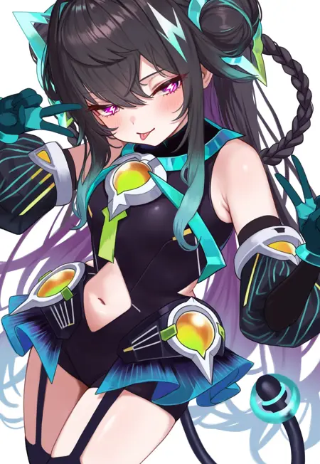 Terra404 I V4Mirai Vtuber I IllustriousXL and NoobAI