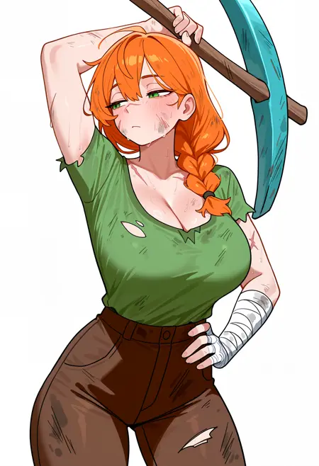 Alex (Minecraft) [IllustriousXL]