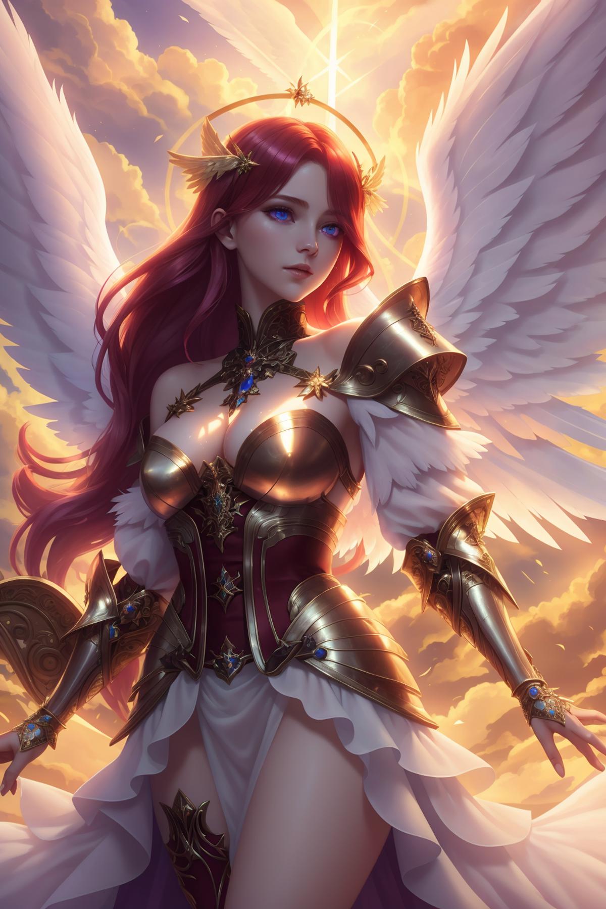 Angelic Wairrors (Valkyrie, Paladin, Priestess) image by craziestcrackpot