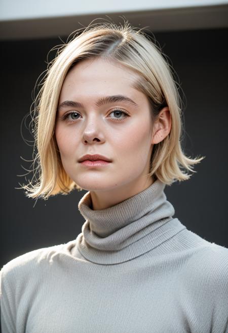 elle Fanning pony