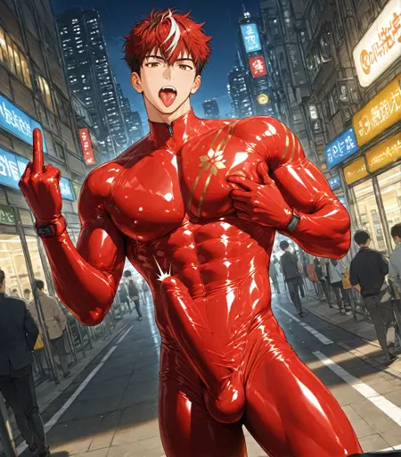 latex 7丨Sex Slave Heroes