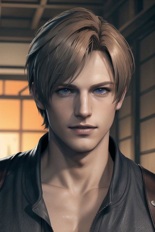 Leon from Resident Evil 4 image by KhianFlames