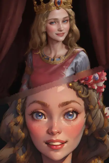 Civ - Queen Eleanor of Aquitaine ( Princess Aliénor d'Aquitaine)