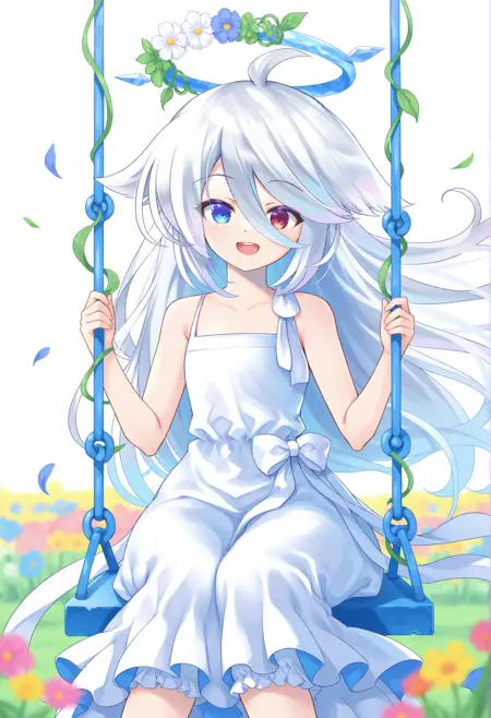 Ichige Moka (一華百花) | Kousai Toshi (虹彩都市) | NoobAI