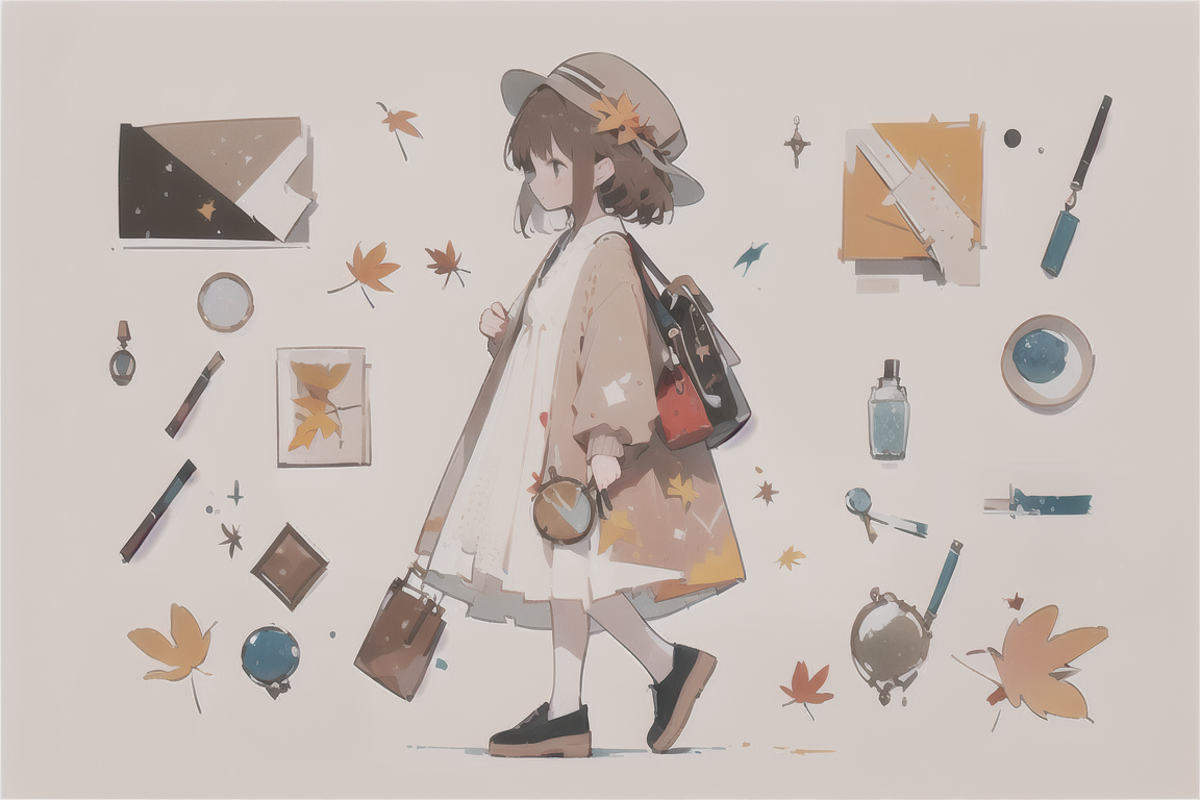 Cute materials(items sprinkled)/要素のちりばめ image by harurain