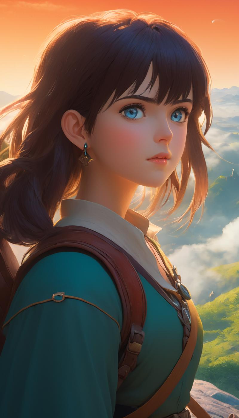 Studio Ghibli [Art Style Capture] LoRA XL image by Hevok