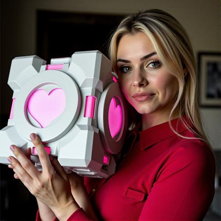 FLUX // Polyhedron: (Portal 2) Weighted Companion Cube <3 v1.0