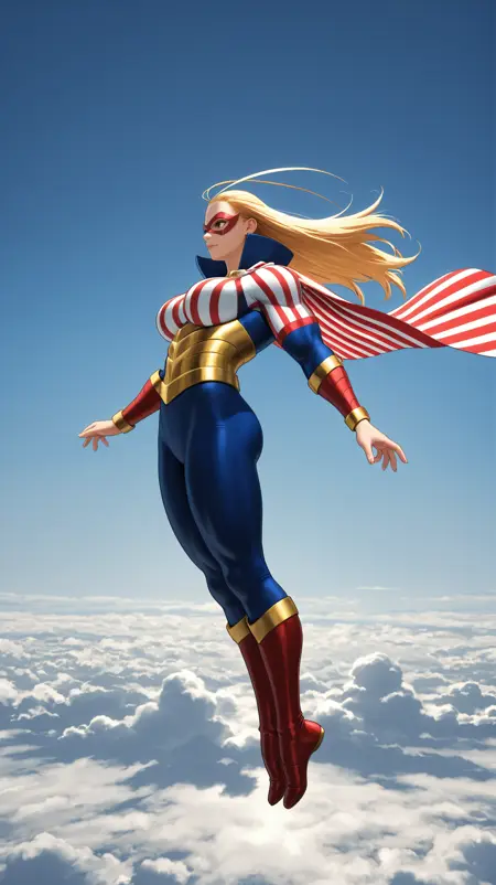 Cathleen Bate (Star and Stripe) - My Hero Academia Pony/Illustrious