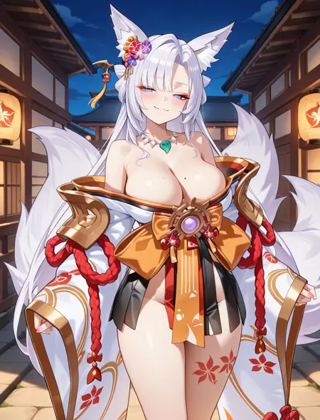 Kitsune of Eternity Tamamo no mae (Outerplane)