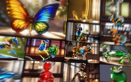 XL Realistic coloured glaze art style v1.0